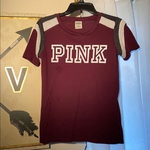 Pink maroon t-shirt